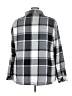 Unbranded Plaid Gray Long Sleeve Button-Down Shirt Size 3X - photo 2