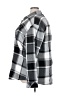 Unbranded Plaid Gray Long Sleeve Button-Down Shirt Size 3X - photo 5