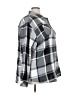 Unbranded Plaid Gray Long Sleeve Button-Down Shirt Size 3X - photo 4