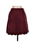 Sugar Lips 100% Polyester Solid Burgundy Casual Skirt Size XS - photo 2