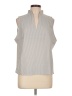 Unbranded 100% Polyester Gray Sleeveless Blouse Size L - photo 1