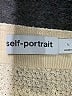 Self-Portrait Tweed Ivory Casual Skirt Size L - photo 13