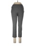 Lands' End 100% Polyester Chevron-herringbone Gray Casual Pants Size 10 - 12 - photo 1