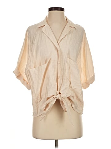 Umgee Short Sleeve Blouse (view 1)