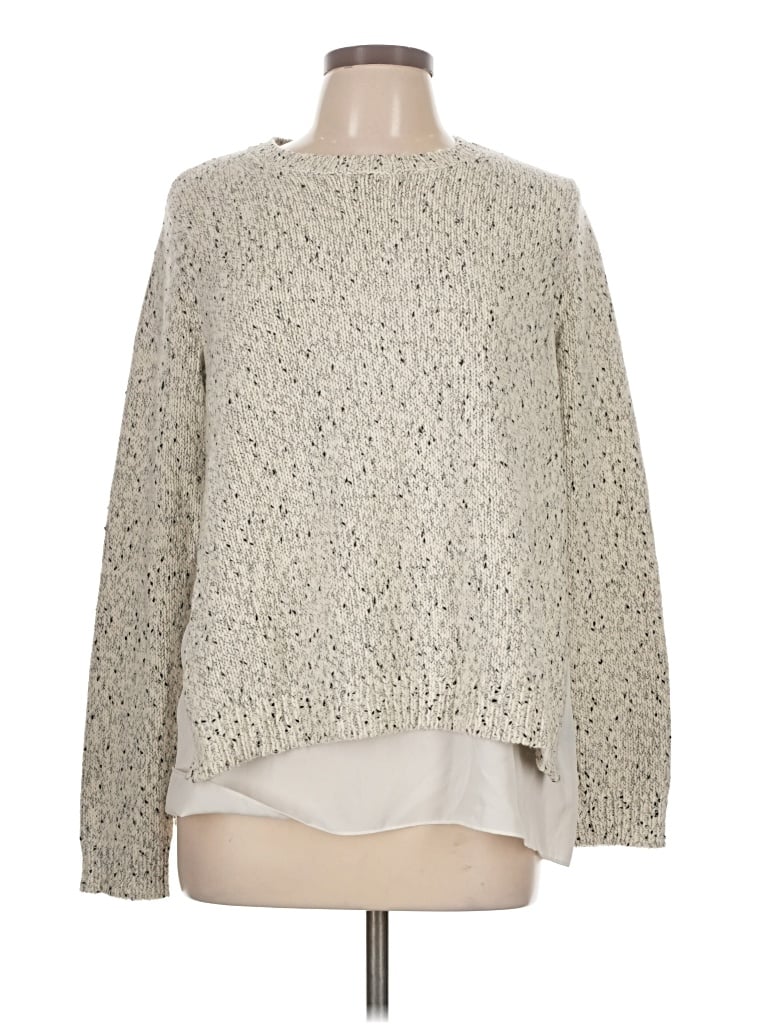 Pre-owned Club Monaco Pullover Sweater In Ivory