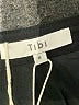 Tibi Solid Black Casual Skirt Size 8 - photo 4