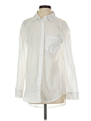 Polly & Esther Long Sleeve Button-Down Shirt (view 1)