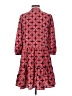 Eliza J Print Red Casual Dress Size 4 - photo 2