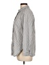 Old Navy 100% Cotton Stripes Gray Long Sleeve Button-Down Shirt Size L - photo 5