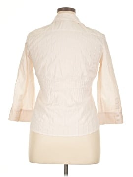Alfani 3/4 Sleeve Button-Down Shirt (view 2)