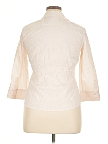 Alfani 3/4 Sleeve Button-Down Shirt (view 2)