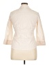 Alfani Ivory 3/4 Sleeve Button-Down Shirt Size 14 - photo 2