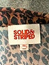 Solid & Striped Animal Print Brown Short Sleeve Blouse Size XS - photo 7