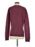 Acne Studios 100% Wool Burgundy Wool Pullover Sweater Size S - photo 2