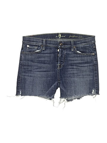 7 For All Mankind Denim Shorts (view 1)
