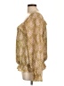 DR2 100% Polyester Gold Long Sleeve Blouse Size L - photo 5
