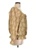 DR2 100% Polyester Gold Long Sleeve Blouse Size L - photo 4