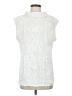 Cristina White Sleeveless Top Size S - photo 1
