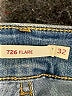 Levi's Hearts Blue Jeans Size 32 waist - photo 10