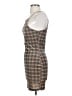 Tic : Toc Plaid Tan Casual Dress Size S - photo 5