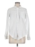 Splendid 100% Cotton Houndstooth White Long Sleeve Button-Down Shirt Size M - photo 1
