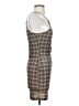 Tic : Toc Plaid Tan Casual Dress Size S - photo 4