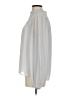 Ann Taylor 100% Polyester Silver Long Sleeve Blouse Size S - photo 5