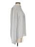 Ann Taylor 100% Polyester Silver Long Sleeve Blouse Size S - photo 4