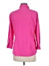 Ameliora Pink Long Sleeve Blouse Size M - photo 2