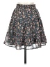 Paper Crane 100% Polyester Paisley Teal Casual Skirt Size XS - photo 1