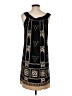 Max Studio Graphic Black Casual Dress Size S - photo 2
