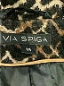 Via Spiga Animal Print Brown Coat Size 14 - photo 6