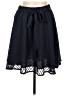 Shein Chevron-herringbone Blue Casual Skirt Size 12 - photo 1