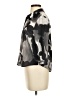 Monki 100% Polyester Print Gray 3/4 Sleeve Blouse Size XS - photo 5
