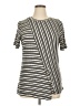 Como Vintage Black Gray Short Sleeve Top Size XL - photo 1