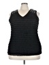 janeric Black Sleeveless T-Shirt Size 3X - photo 1