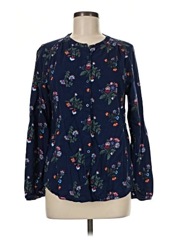 St. John's Bay Long Sleeve Blouse (view 1)