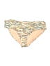 Athleta Paisley Gold Swimsuit Bottoms Size L - photo 1