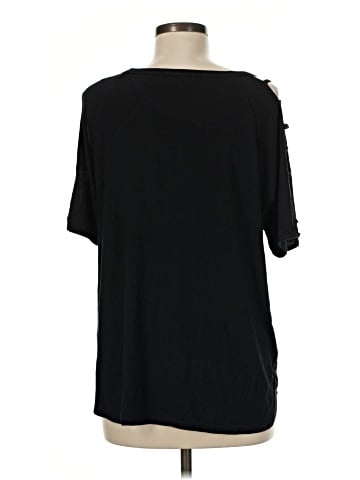 August Silk Short Sleeve Top (view 2)