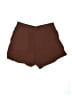 Wildfox 100% Rayon Solid Brown Shorts Size Med (2 or M) - photo 1