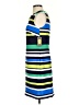Vince Camuto Stripes Blue Casual Dress Size 4 - photo 5
