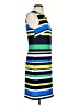 Vince Camuto Stripes Blue Casual Dress Size 4 - photo 4