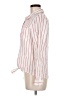Sanctuary 100% Cotton Stripes White Long Sleeve Button-Down Shirt Size M - photo 5