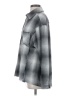 Pol 100% Cotton Plaid Gray Long Sleeve Button-Down Shirt Size S - photo 5