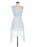 H&M 100% Polyester Blue Cocktail Dress Size 6 - photo 1