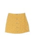 Unbranded 100% Cotton Polka Dots Yellow Skirt Size 7 - 8 - photo 1