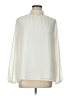 Gibson 100% Polyester Ivory Long Sleeve Blouse Size L - photo 1