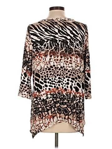 Dana Buchman 3/4 Sleeve Blouse (view 2)