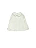 Confetti 100% Cotton Solid Ivory Long Sleeve Blouse 12-18 MO / 18 MO - photo 1