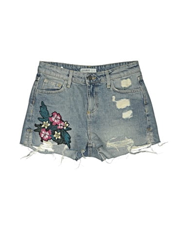 Zara Basic Denim Shorts (view 1)